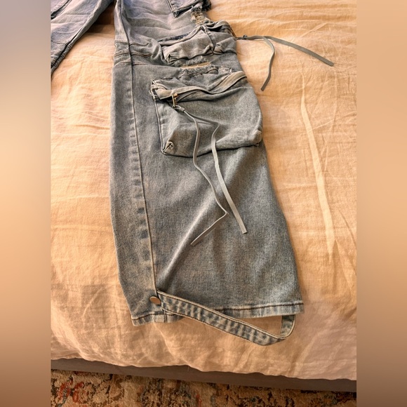 Cargo jeans - never worn - multiple pockets - Picture 5 of 8